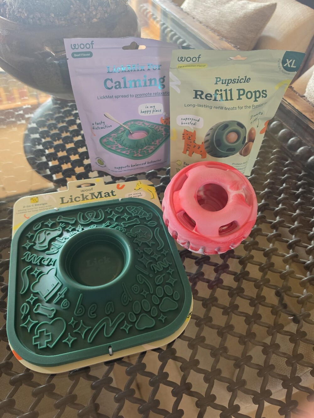 XL Dog Treat Toy, LickMat & Treats By Pupsical